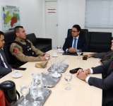 MPPB se reúne com Comando do 3º BPM em Patos e reforça parceria para o combate à criminalidade no Sertão