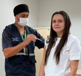 MPPB imuniza servidores contra a gripe e covid no próprio local de trabalho, em Campina Grande