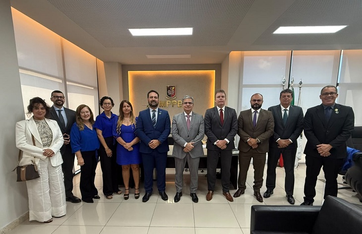 MPPB recebe visita institucional da Associação Brasileira de Criminalística