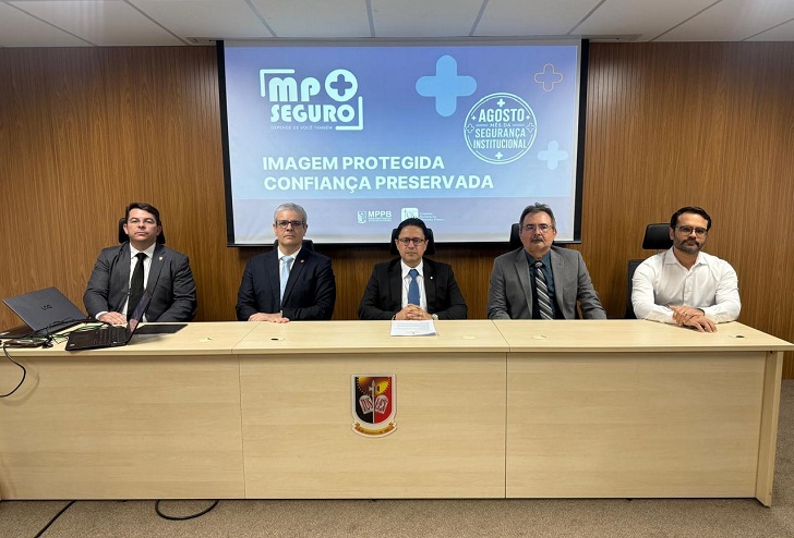 Comitê Gestor de Segurança do MPPB realiza reunião e discute Plano de Segurança Institucional