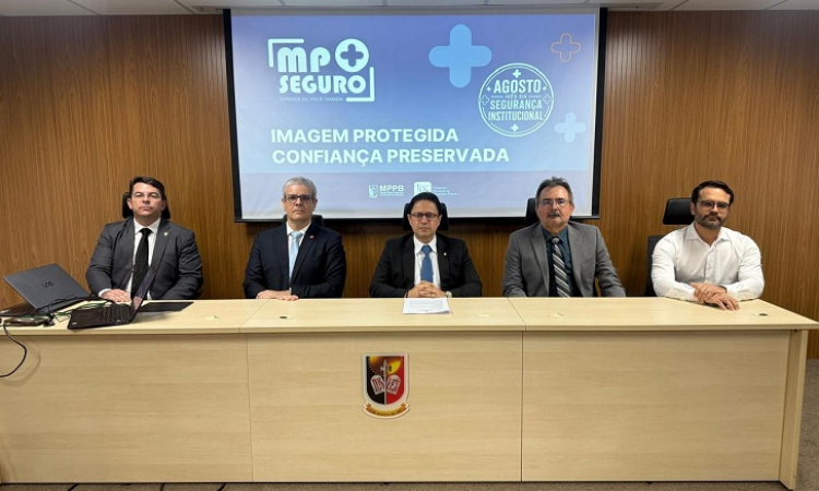 Comitê Gestor de Segurança do MPPB realiza reunião e discute Plano de Segurança Institucional