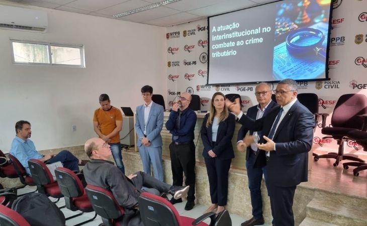 Cira-PB recebe visita institucional da CGU para fortalecer parceria no combate aos crimes tributários no estado