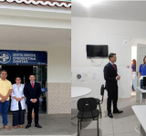 MPPB inspeciona escola e hospital, em Paulista, e constata que serviços funcionam com boa estrutura e regularidade