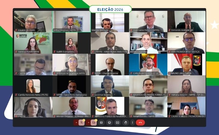 MP Eleitoral reúne promotores para alinhar atuação no 1º turno das Eleições 2026