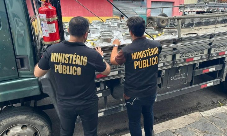 Operação fiscaliza seis estabelecimentos para combater comércio irregular de gás GLP, em Cacimba de Dentro
